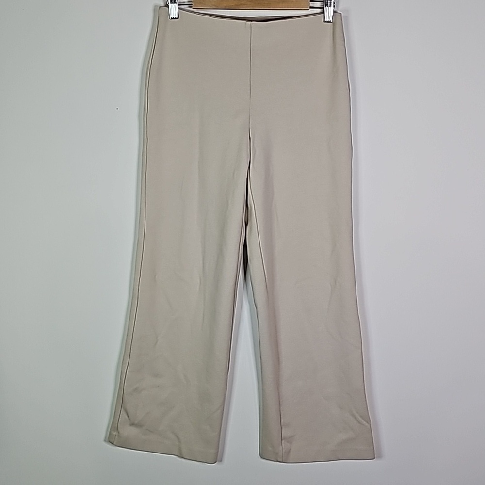 Carolina Belle medium cream flared pants